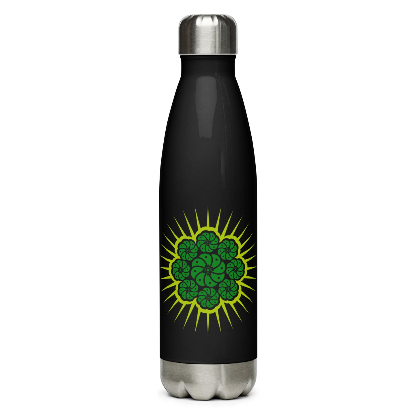 Stainless Steel Water Bottle with Peyote Image