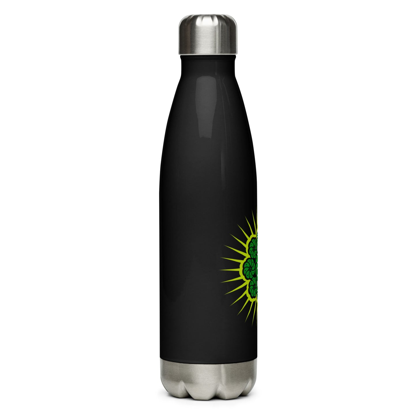 Stainless Steel Water Bottle with Peyote Image