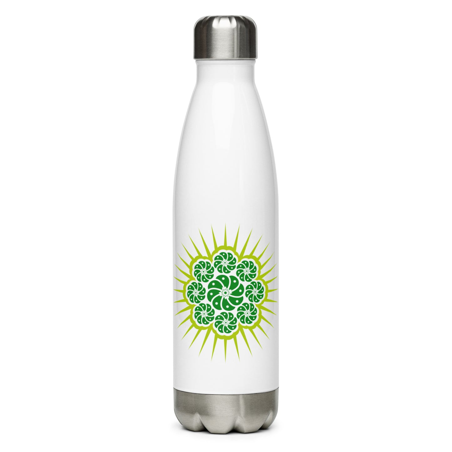 Stainless Steel Water Bottle with Peyote Image